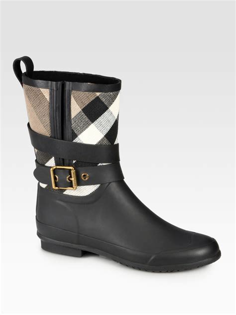 burberry rain boots size 10|wide calf rain boots burberry.